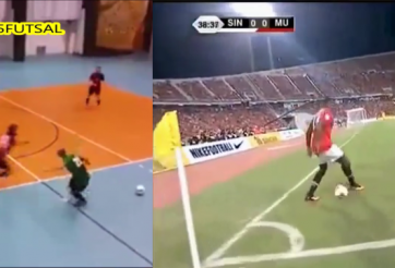 VIDEO: Sao futsal tái hiện màn lừa bóng siêu hài của Danny Welbeck