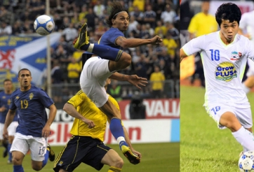 VIDEO: Công Phượng tái hiện cú chuyền bóng kiểu taekwondo của Ibrahimovic