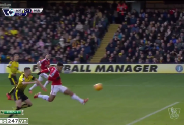 VIDEO: Depay đệm bóng tinh tế mở tỷ số cho Man Utd