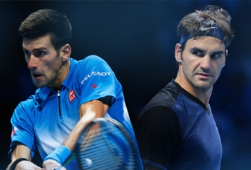 Federer vào chung kết ATP Finals gặp Djokovic