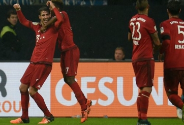 Video bàn thắng: Schalke 1-3 Bayern Munich (Vòng 13 Bundesliga)
