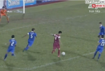 VIDEO: Pha solo ghi bàn đẹp mắt của Văn Thành vào lưới U21 Thái Lan