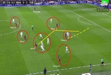 VIDEO: Tình huống Real phải trả giá vì chăm sóc quá kỹ Messi