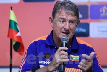 HLV Myanmar tung hỏa mù trước trận đấu với U21 HAGL