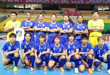 Futsal nữ ĐNÁ 2015: Thái Sơn Nam thắng đậm trận ra quân