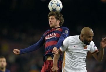 Barca thiệt quân sau trận thắng AS Roma