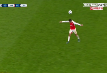 VIDEO: Kỹ thuật khống chế bóng tuyệt đỉnh của Alexis Sanchez trước Zagreb