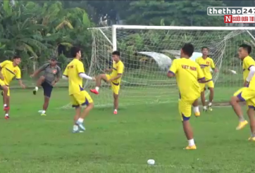 VIDEO: U21 HAGL và U21 Việt Nam luyện tập trước thềm 'đại chiến'