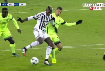 VIDEO: Pha giật gót kiến tạo tinh tế như Zidane của Paul Pogba