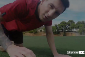 VIDEO: Messi trổ tài sút bóng chuẩn xác từ khoảng cách không tưởng