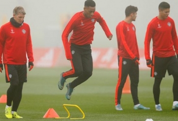 Tiền đạo Man Utd trở lại trước trận thư hùng Wolfsburg