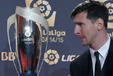 Messi giành giải Cầu thủ xuất sắc nhất La Liga 2014/15