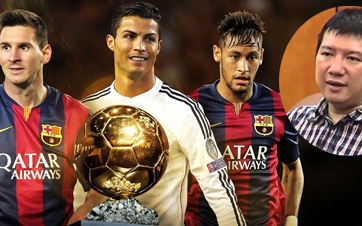 BLV Quang Huy bình chọn Quả bóng vàng FIFA 2015