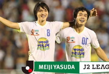 Link xem Tuấn Anh, Công Phượng thi đấu tại J-League 2 - Nhật Bản