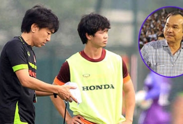 Bầu Đức: 'May ra chỉ Công Phượng được HLV Miura tin dùng'