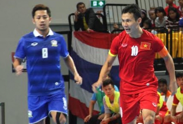 Giải futsal vô địch châu Á 2016: Việt Nam đối đầu Thái Lan