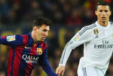 Huyền thoại Barca hạ thấp Ronaldo trước Messi
