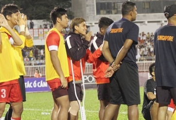 Tuyển thủ Singapore phân trần về sự cố trọng tài ở Giải U21 Quốc tế