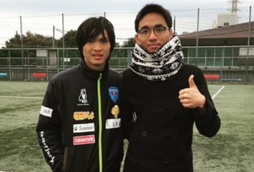 Tuấn Anh và CĐV đặc biệt trên đất Nhật Bản