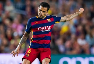 VIDEO: Cú nã đại bác 'sấm sét' của Dani Alves ở cúp nhà Vua TBN