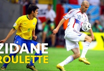 VIDEO: Chóng mặt với tuyệt kỹ xoay compa của Zidane