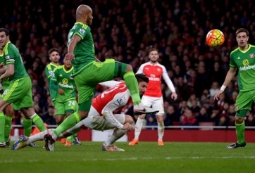 Đả bại Sunderland, Arsenal tuyên chiến với Olympiakos