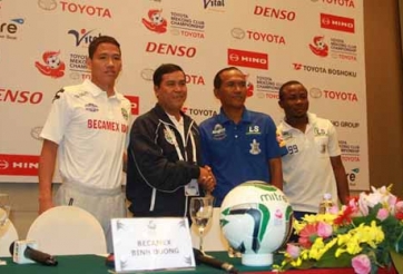 B.Bình Dương quyết bảo vệ ngôi VĐ Toyota Mekong Cup 2015