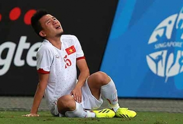 Võ Huy Toàn nghẹn ngào chia tay ĐT U23 Việt Nam