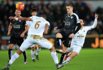 Highlights Swansea 0-3 Leicester: Đánh chiếm ngôi đầu!