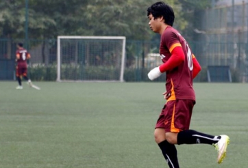 Hi hữu: Công Phượng gãy tay phải bó bột 3 tuần