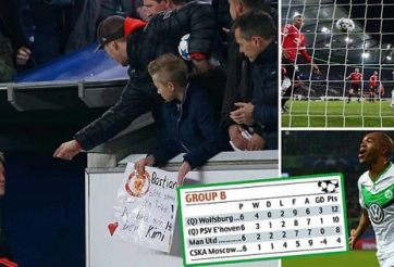 HLV Van Gaal nói gì khi MU bị loại khỏi Champions League