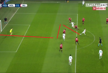 VIDEO: Pha ghi bàn dễ như đá tập của Wolfsburg trước Man Utd