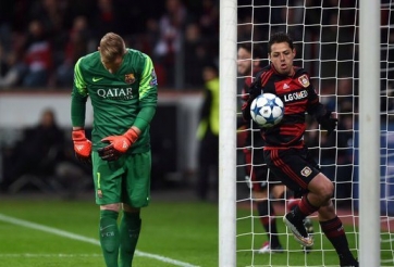 Highlights Bayer Leverkusen 1-1 Barcelona: Messi - Chicharito lập công!