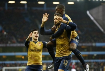 Highlights Aston Villa - Arsenal (Vòng 16 Ngoại hạng Anh)