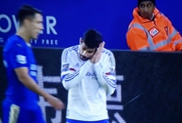 VIDEO: Diego Costa chê đồng đội đá như mơ ngủ ở trận thua Leicester