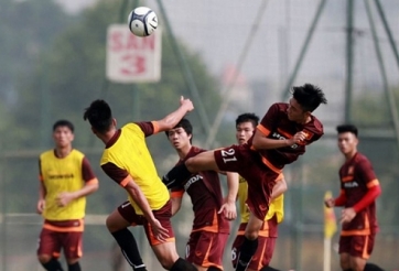 U23 Việt Nam luyện chiến thuật chờ ngày đấu Yemen