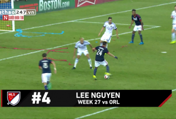 VIDEO: Lee Nguyễn lọt tốp 5 pha kiến tạo ấn tượng nhất MLS 2015