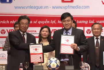 Ký kết tài trợ V-League 2016: Nhà vô địch nhận 3 tỷ đồng