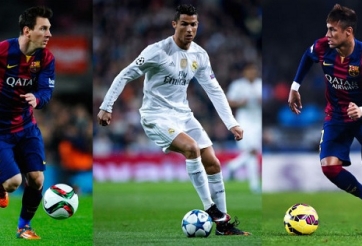 Messi dẫn đầu danh sách 100 cầu thủ xuất sắc nhất thế giới 2015