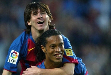 VIDEO: Những màn song tấu để đời giữa Messi và Ronaldinho