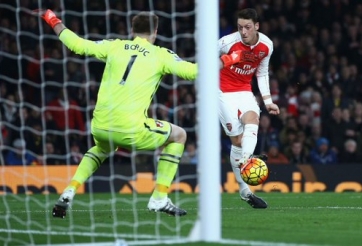 VIDEO: Ngất ngây với màn trình diễn của Ozil trước Bournermouth