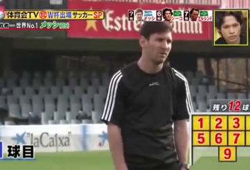 VIDEO: Messi - Neymar thi tài sút pen theo phong cách Nhật Bản