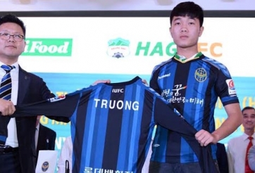 Xuân Trường nhận món quà đặc biệt từ Incheon United