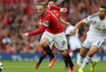 Rooney ghi siêu phẩm, MU nhọc nhằn đánh bại Swansea City