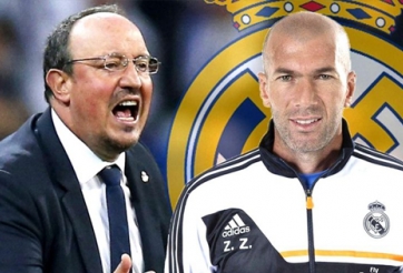 Chính thức: Real sa thải Benitez, bổ nhiệm Zidane