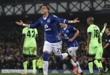 Man City gục ngã trên sân của Everton