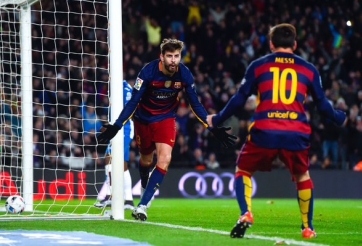 HIghlights Barcelona 4-1 Espanyol: Messi tỏa sáng!