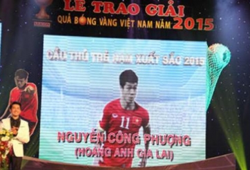VIDEO: Tranh cãi quanh giải thưởng cầu thủ trẻ xuất sắc của Công Phượng