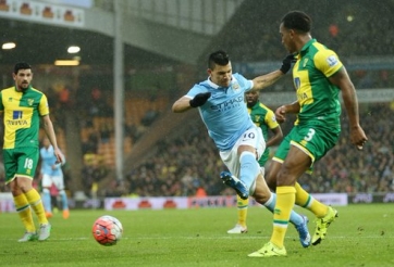 Video bàn thắng: Norwich 0-3 Man City (Vòng 3 FA Cup)