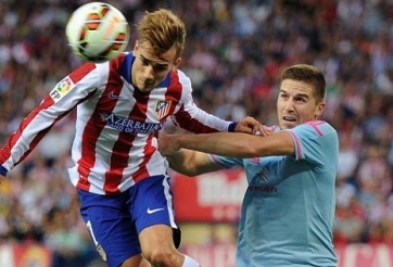 Đánh bại Celta Vigo, Atletico Madrid đòi lại ngôi đầu từ Barca